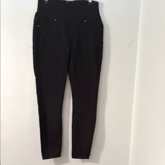 Spanx Solace High Waisted Stretch Black Jeans Size M - Picture 1 of 10